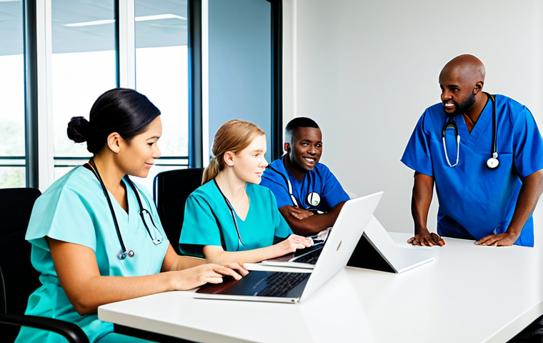 보건의료행정사 경력직 이직 팁 - Dynamic Healthcare Leader**

"A confident healthcare administrator, fully clothed in a professional ...